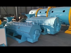 新型有機肥料の造粒機