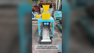 ダブルローラー肥料造粒機-