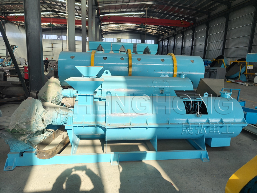 ボール形有機肥料 granulator 600V 肥料製造機 2 トン/h
