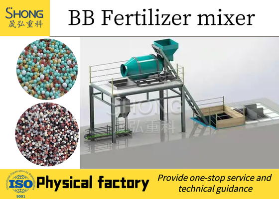 NPKバルク混合肥料の生産ライン、BBのFertilizerr装置