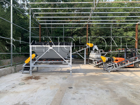 豚糞有機肥料造粒ライン