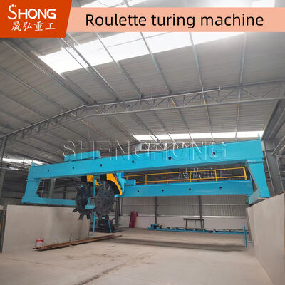 ホール型コンポストターナー - 深さ1.6m,幅12m,高効率