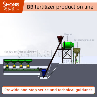 BB肥料生産ラインと炭素鋼または不鋼鋼材料