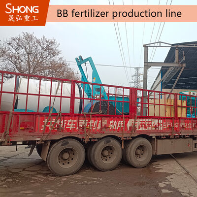 高効率の大量混合肥料生産工場 複合肥加工ライン