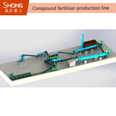 NPK肥料のローータリードラム粒子3-8mm粒子380V