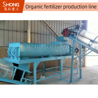 10TPH オーガニック肥料 生産ライン 倉庫用 オーガニック肥料 granulator