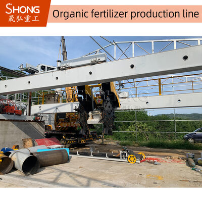 炭素鋼の有機肥料の生産ライン家禽の肥料の粒状化