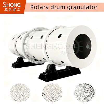 高容量 8-15T/H 炭酸鋼太鼓粒子 11.5r/min 肥料粒子の速度