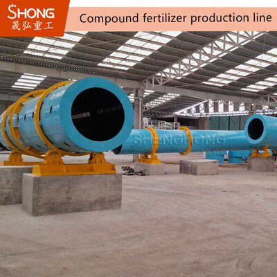 NPK Compound Fertilizer Production Line with 100,000 Tons Annual Output for 1-10mm Ball Shape Granules
