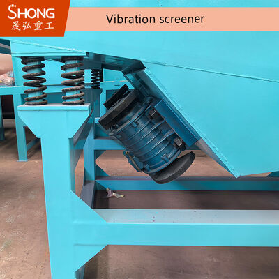 振動分離機 振幅と周波数調整可能 12ヶ月保証 効率的な肥料スクリーニングのためのISO9001認証