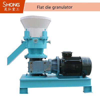 フラットダイ肥料 granulatorマシン 22kw-75kwのパワー,1時間3~7トンの容量と炭素鋼またはステンレス鋼材料