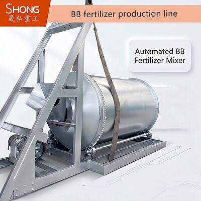 15-30KW BB肥料生産ライン 3-5mmペレットサイズと効率的な肥料混合のための1-20t/hの容量