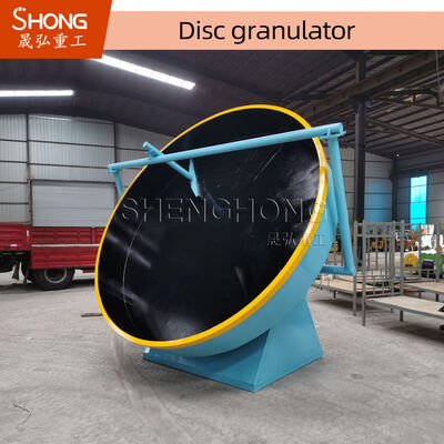 調整可能な円盤角と1年間の保証を持つ球状の粒子を生産する有機肥料のためのディスクパングラナレーター