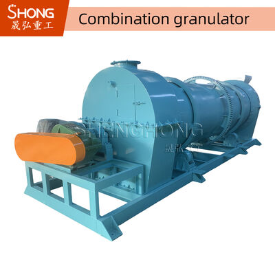 肥料生産用の高造粒率と耐久性のある鋼鉄構造を備えた380Vロータリー造粒機