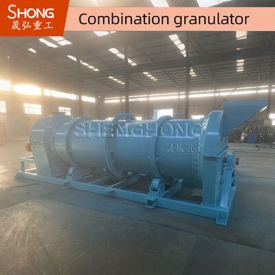 有機肥料の歯ドラム粒剤を混ぜる 90%の粒度,20%~40%の飼料水分,100%の有機含有量