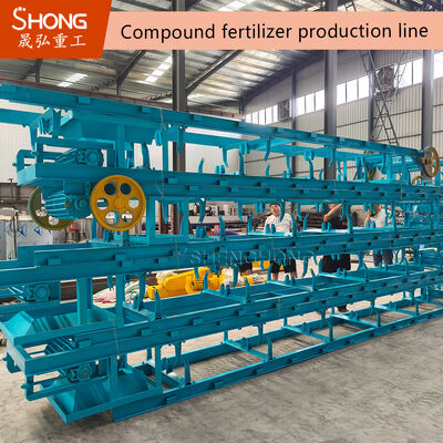 全自動PLC制御NPK複合肥生産ライン 5-30 T/H 容量