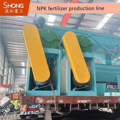 エネルギー節約 NPK複合肥生産ライン 原材料の幅広い適応性と高粒度