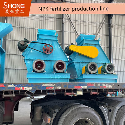 ターンキー 自動バッチング ダブルローラー エクストルーション NPK 肥料生産ライン 完全自動 PLC制御