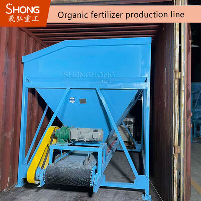 SS304 Stainless Steel Corrosion Resistant Organic Fertilizer Production Line with Granulation Rate >95%